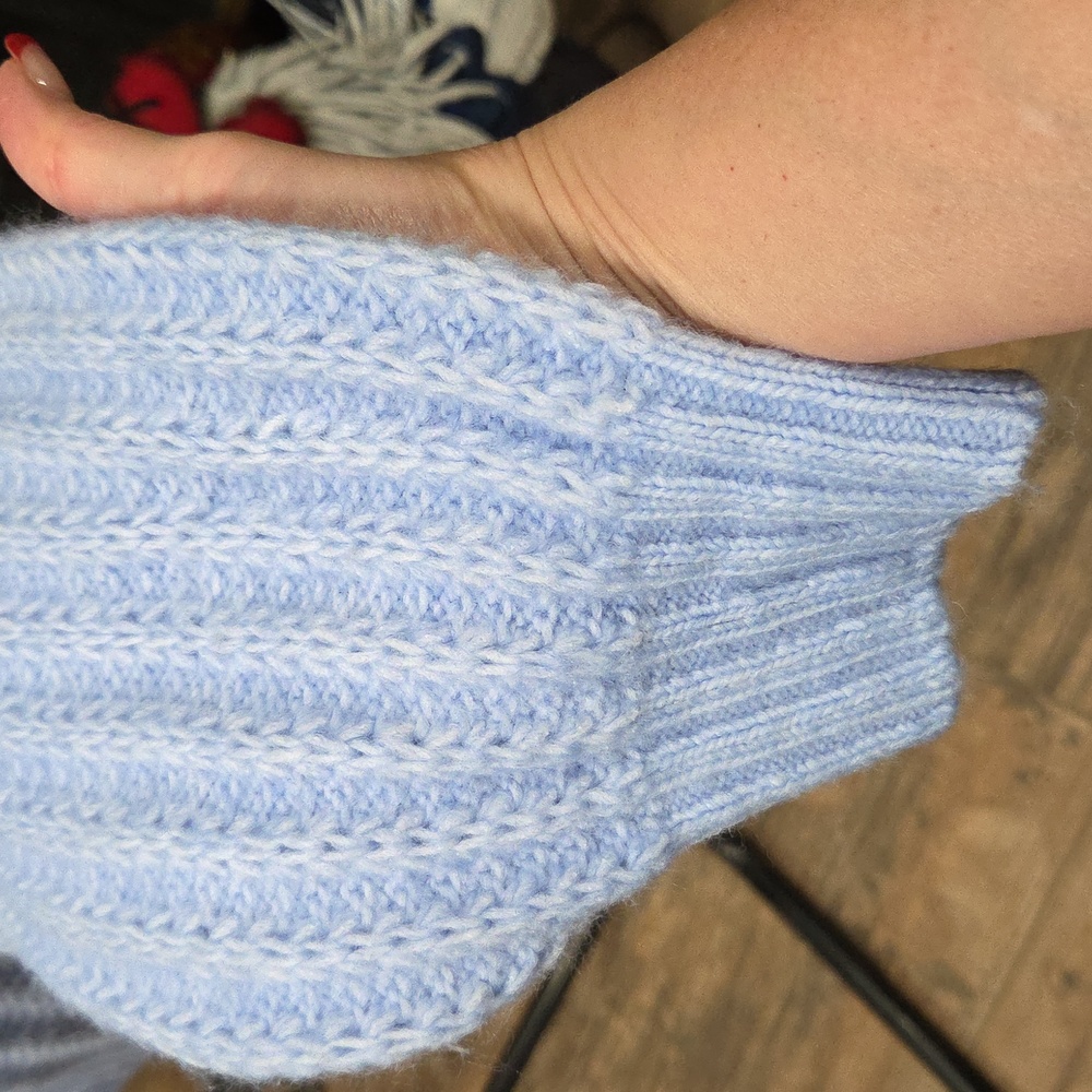 LOFT Fuzzy Ribbed Sweater - Picture 4 of 9